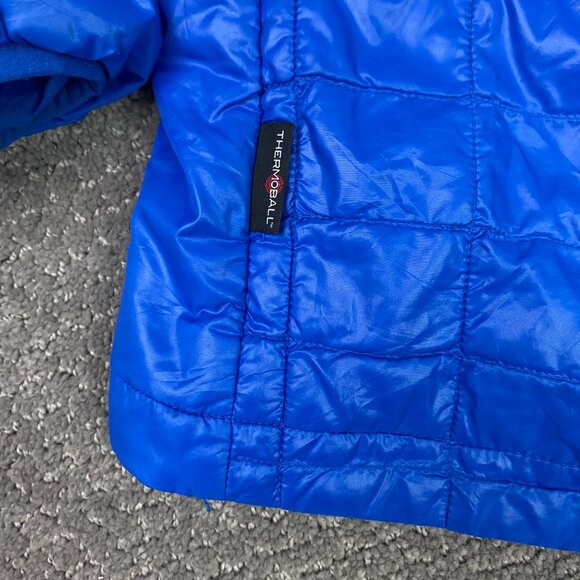 The North Face Thermoball Jacket Mens XL Blue Puffer Packable Quilted Lightweigt - Picture 5 of 10